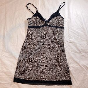 Leopard Print Slip